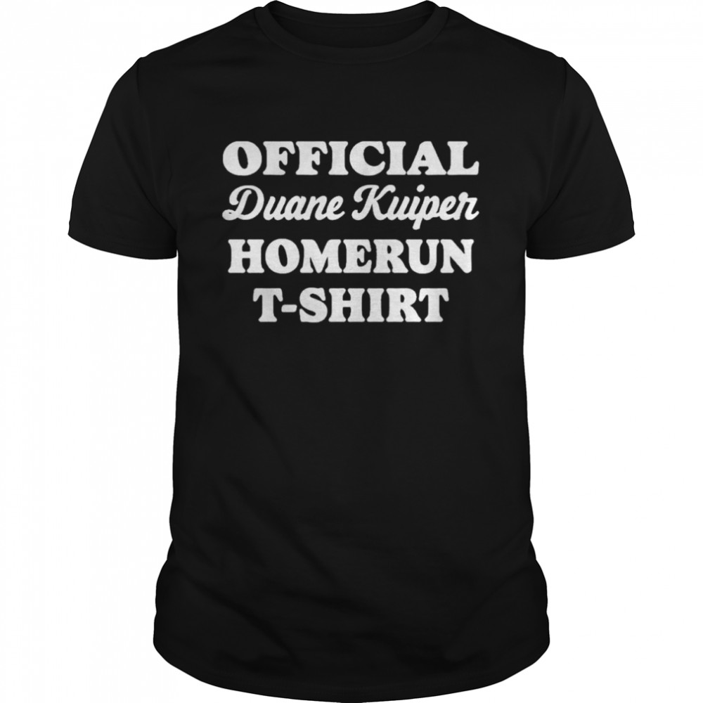 Duane Kuiper Homerun T- Classic Men's T-shirt