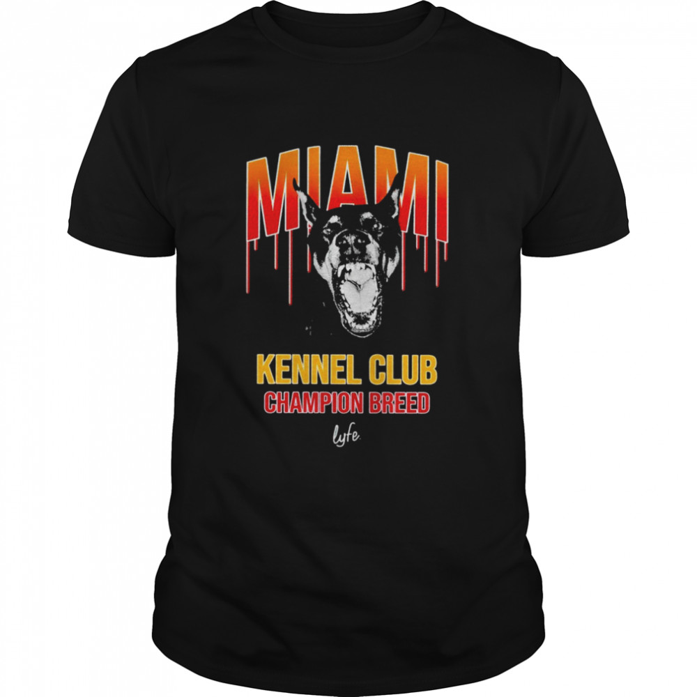 Miami Kennel Club Champion Breed Lyfe 2022 T-shirt Classic Men's T-shirt