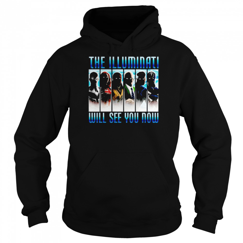 Multiverse of Madness the Illuminati will see you now shirt Unisex Hoodie