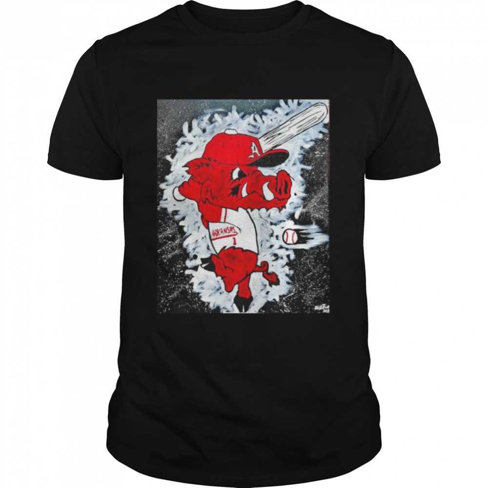 Arkansas Razorbacks Mascot Unisex T-shirt