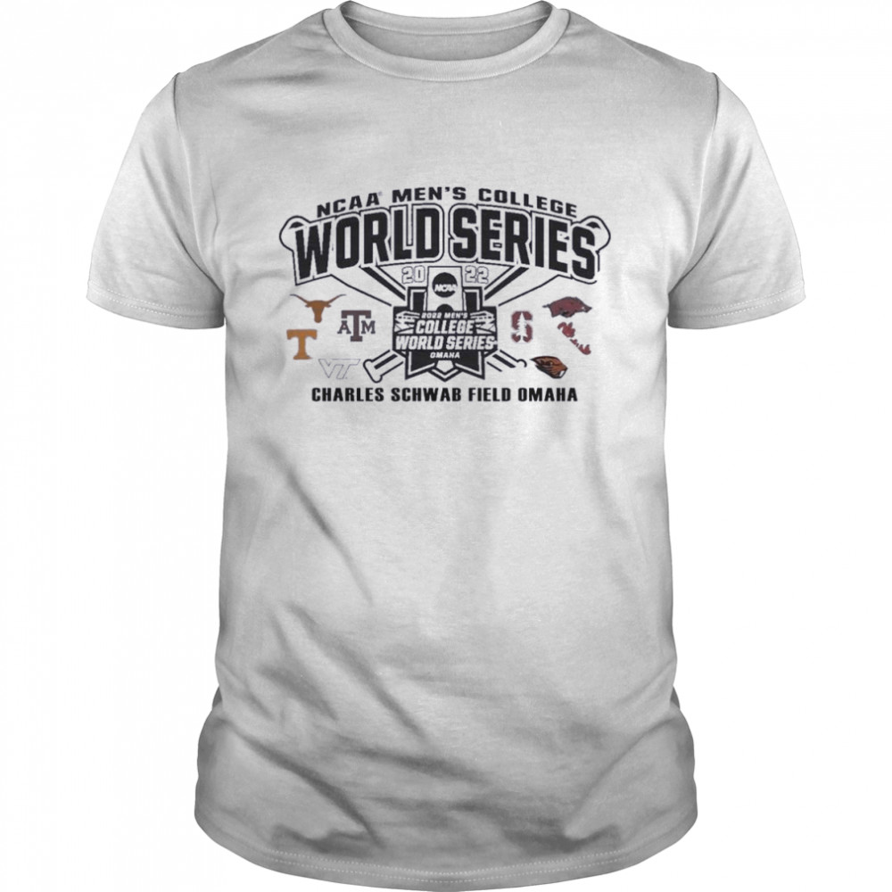NCAA Men’s College World Series 2022 Charles Schwab Field Omaha  Classic Men's T-shirt