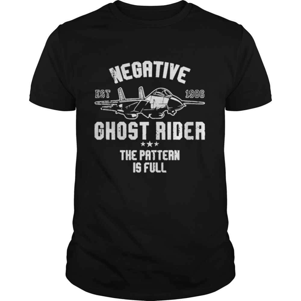 Negative Ghost Rider the pattern is full Essential shirt
