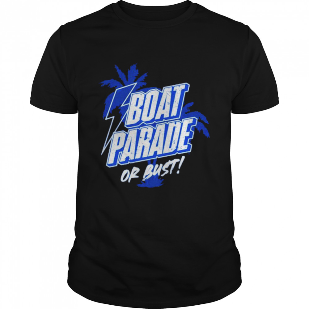 Tampa Bay Lightning Boat Parade Or Bust shirt Classic Men's T-shirt