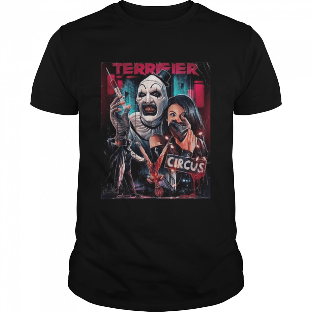 Terrifier Horror Movie Art The Clown Awesome For Music Fan Labyrinth shirt