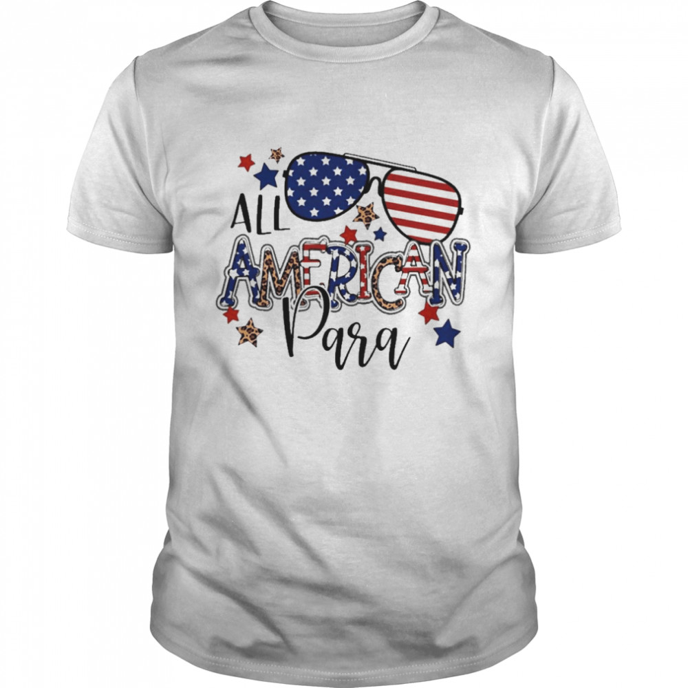 All American Paraprofessional Independence Day  Classic Men's T-shirt