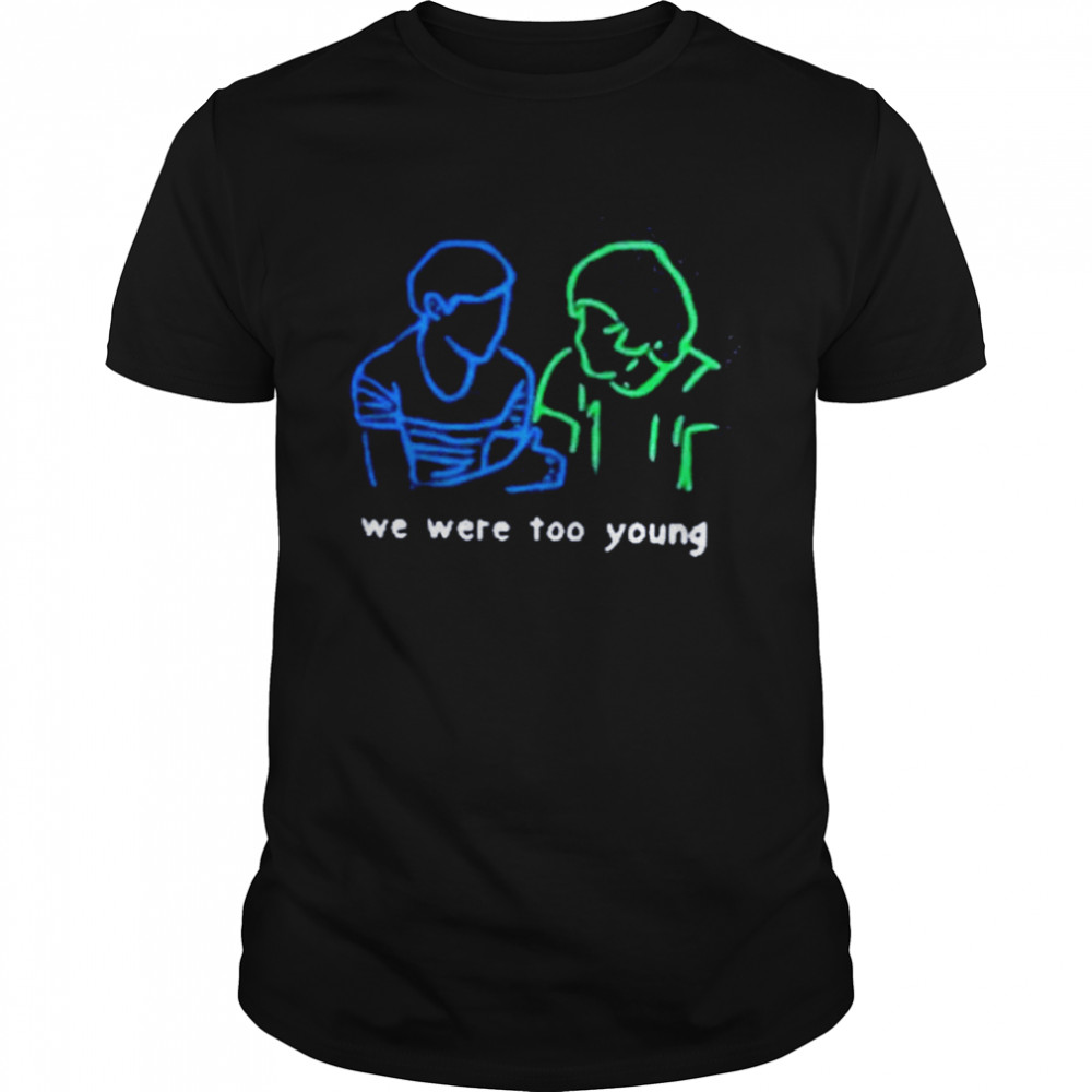 Goldenashx We Were Too Young Louis Tomlinson Larry Stylinson T-Shirt