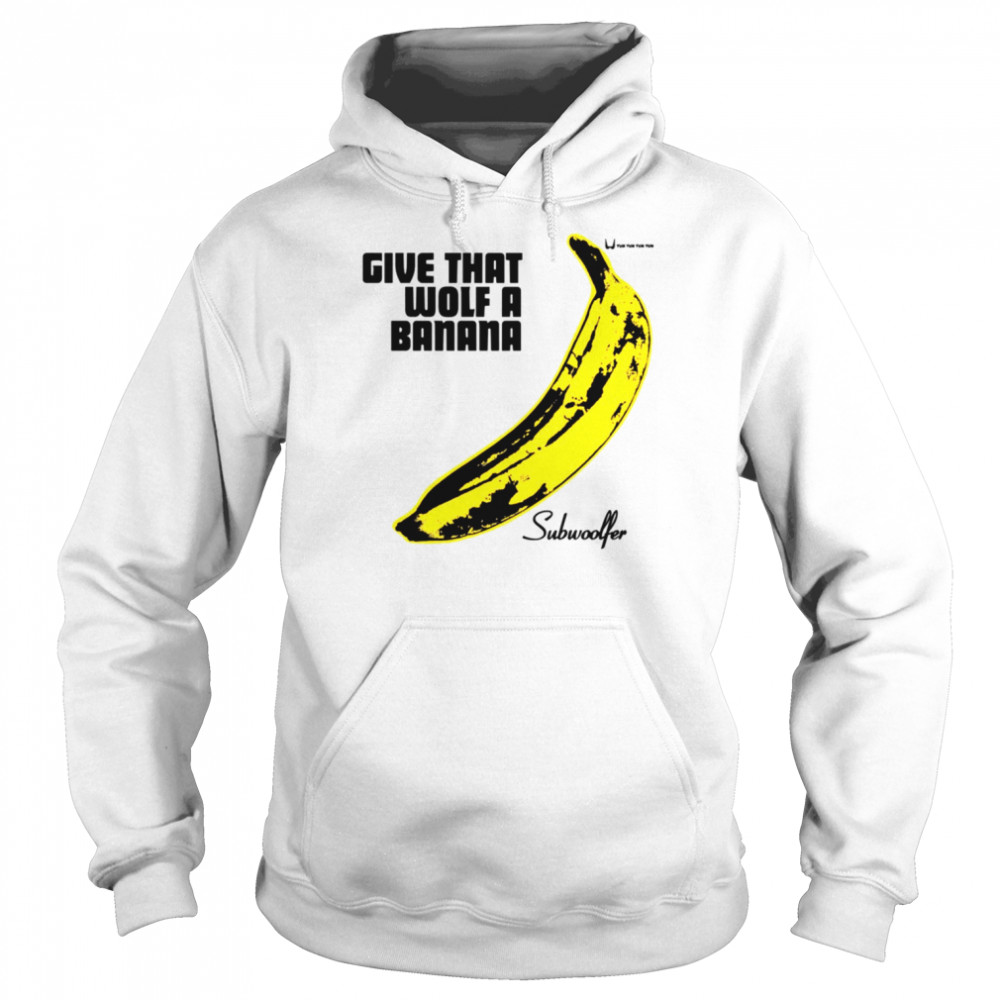 Subwoolfer Warhol Give That Wolf A Banana Norway Eurovision shirt Unisex Hoodie