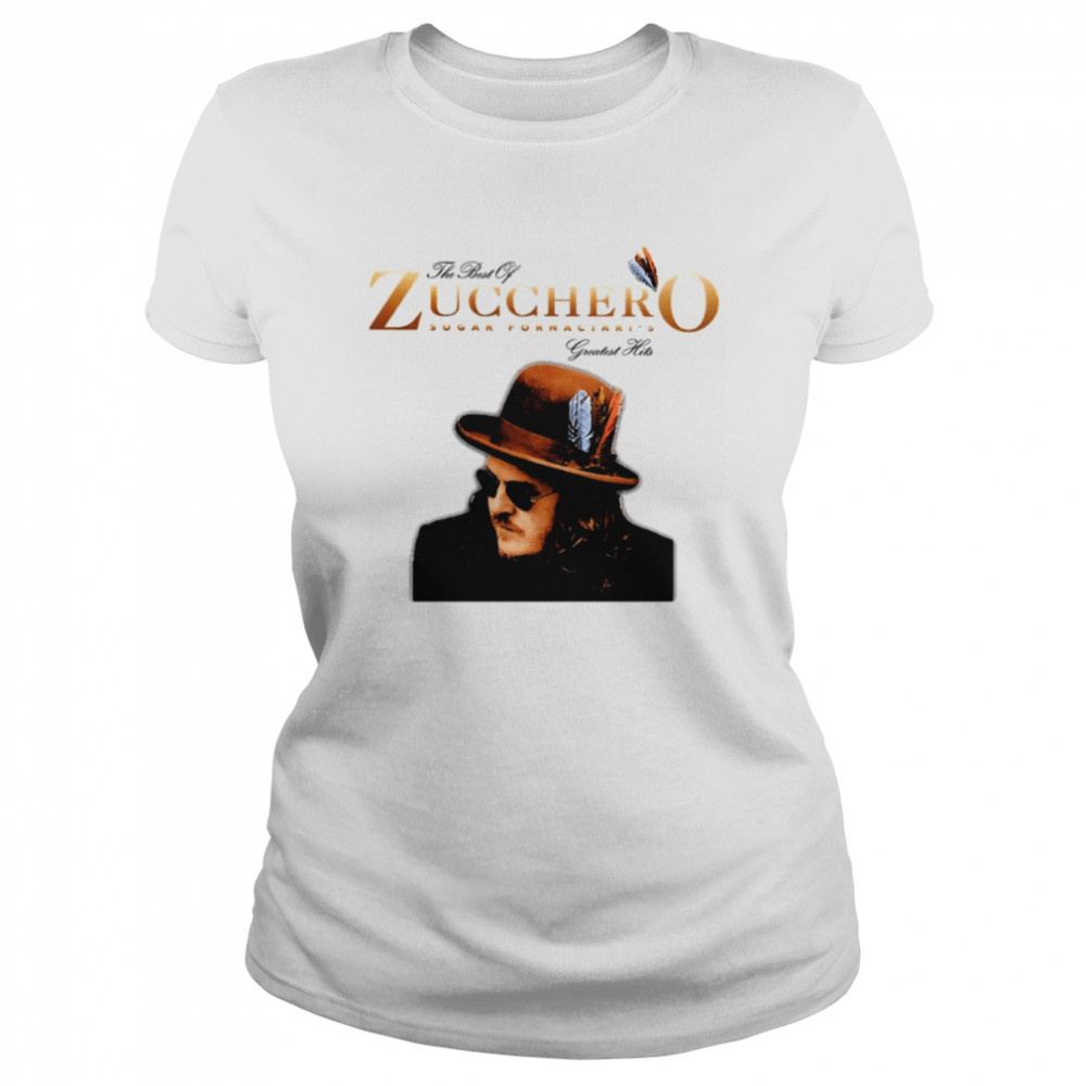 The Best Of Zucchero Sugar Fornaciari shirt Classic Women's T-shirt