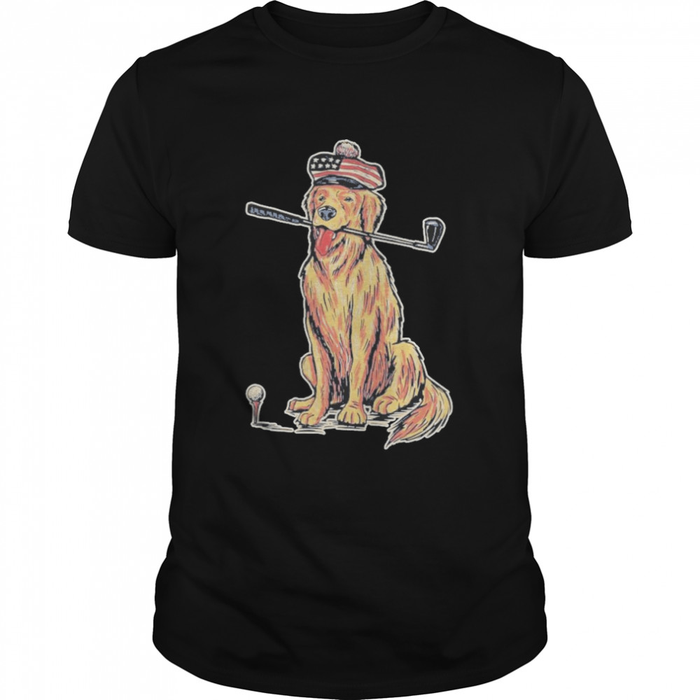 Barstool Golf Dog Usa 4th Of July Shirt