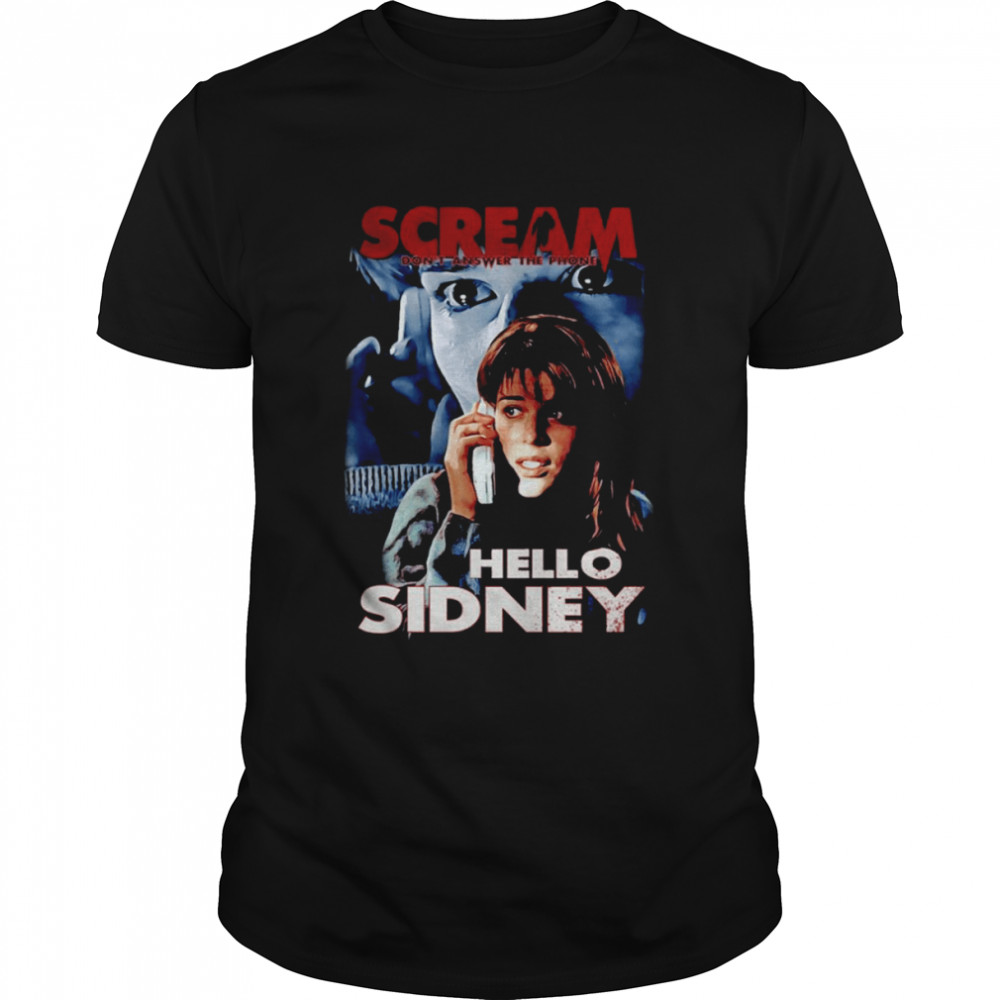 Hello Sidney Prescott Scream Vintage shirt