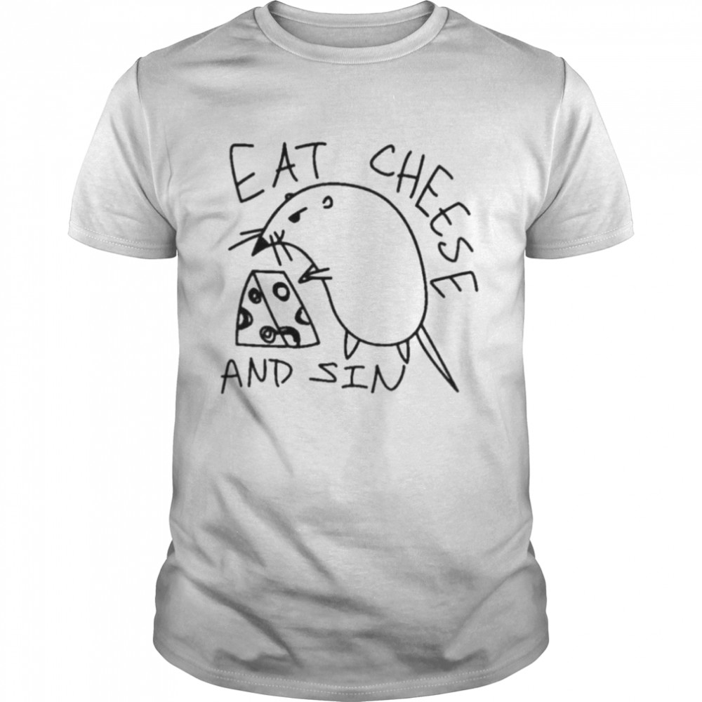 Rat eat cheese and sin shirt Classic Men's T-shirt