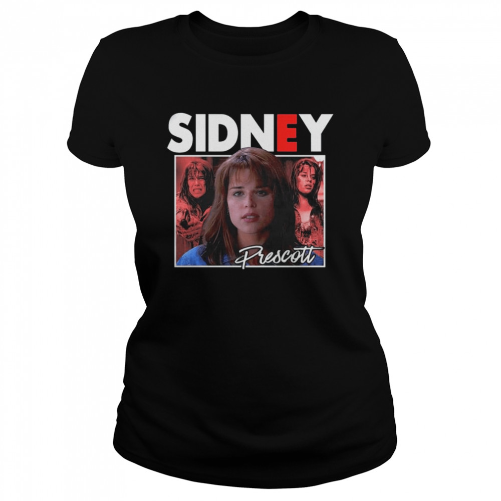 Scream Sidney Prescott Vintage shirt Classic Women's T-shirt