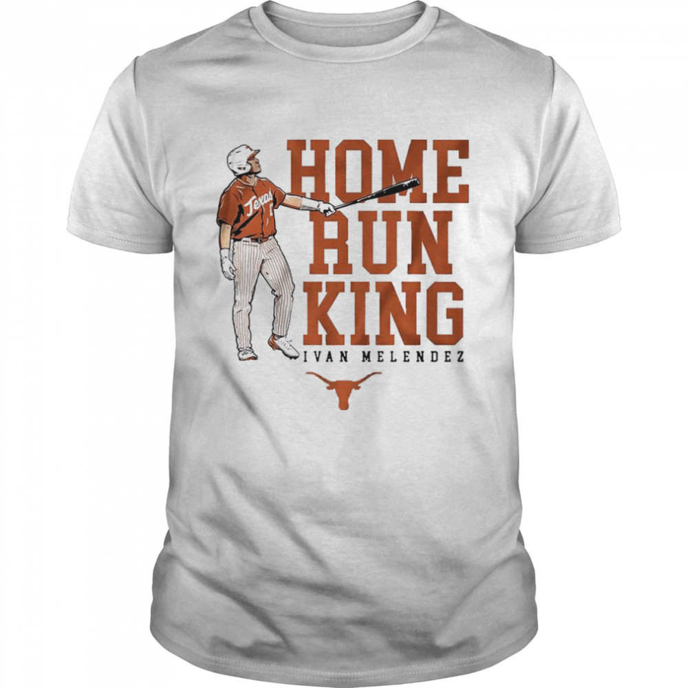 Texas Baseball Ivan Melendez Home Run King  Classic Men's T-shirt
