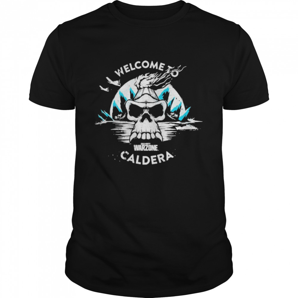 Welcome to Caldera Black COD Warzone shirt