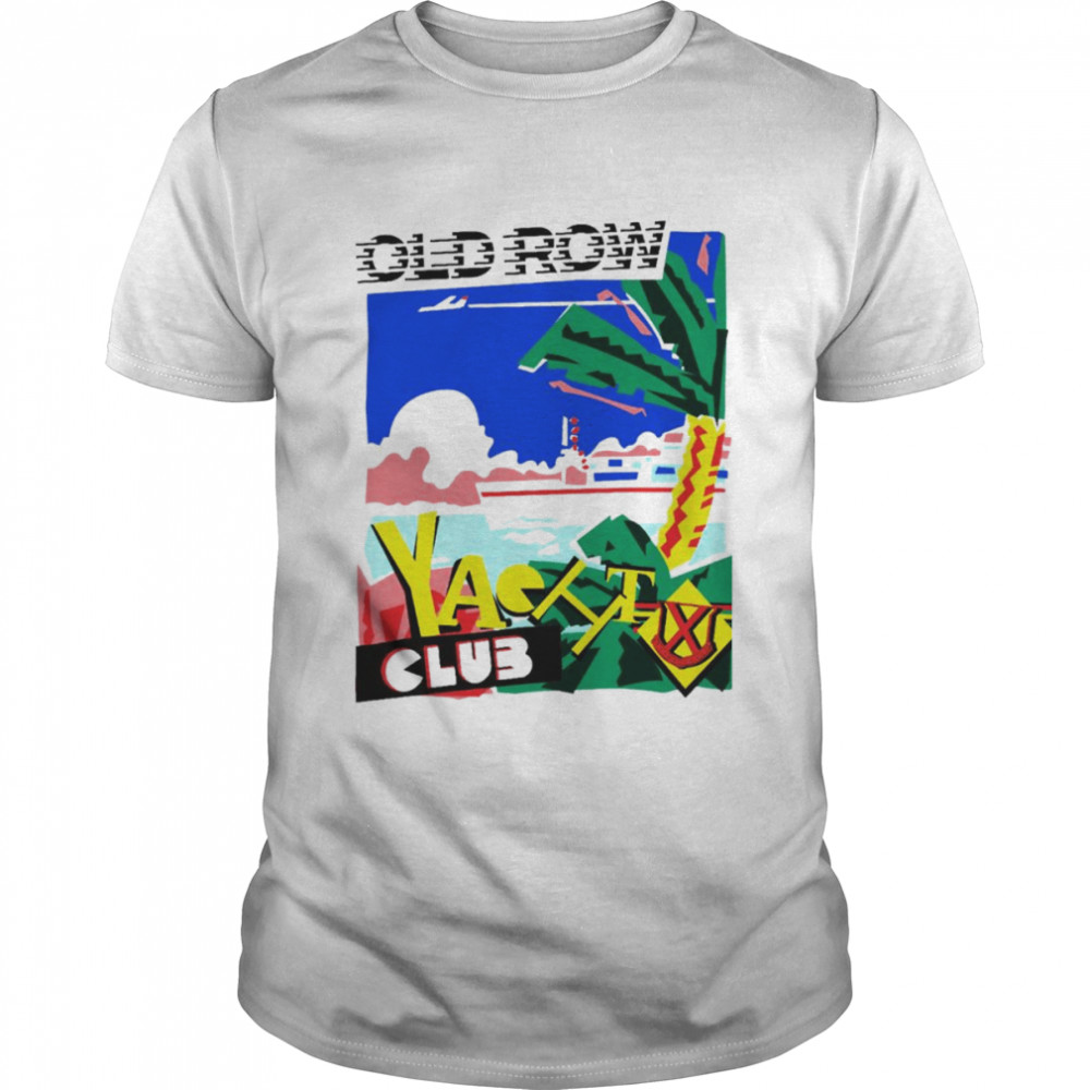 Yacht Club Old Row  Classic Men's T-shirt
