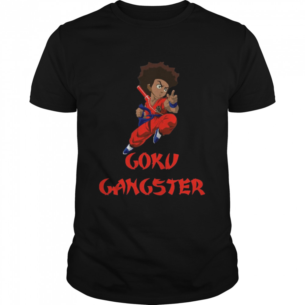 Goku Version Huey From Huey The Boondocks shirt Classic Men's T-shirt