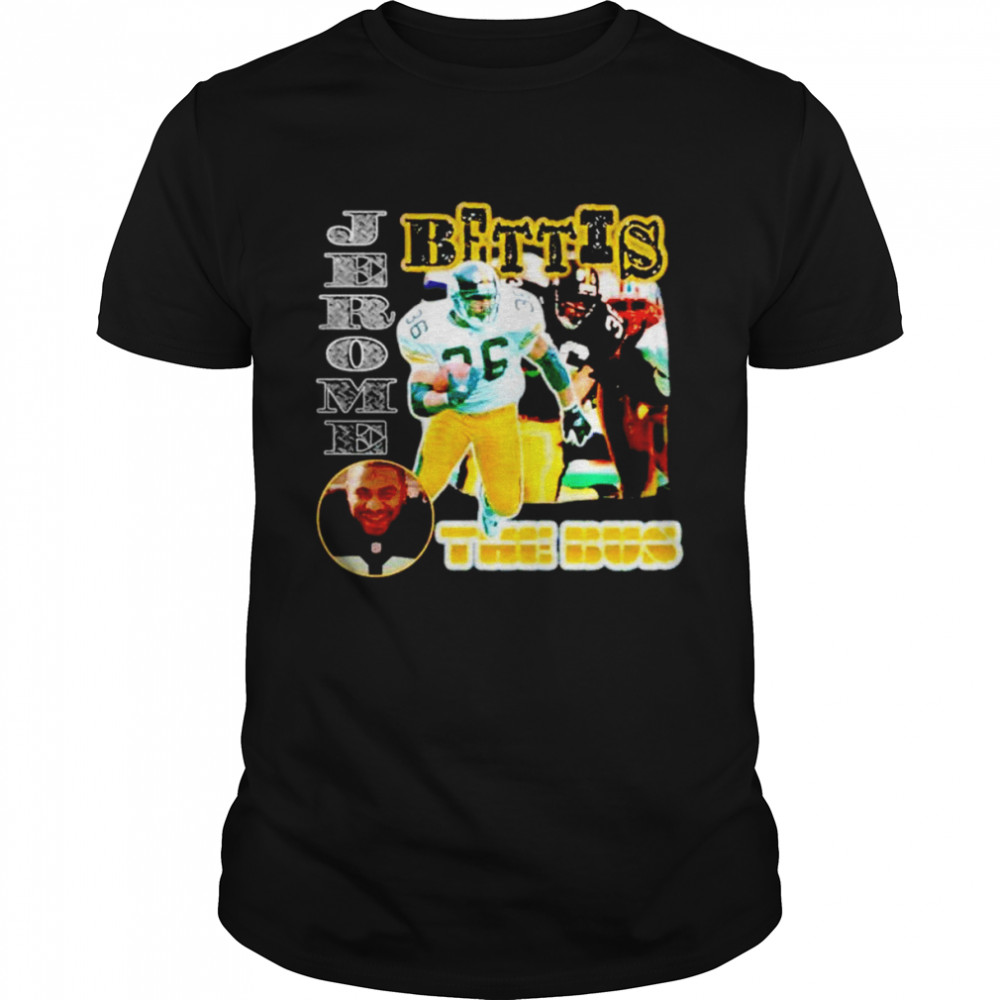 Jerome Bettis The Bus Pittsburgh Steelers shirt