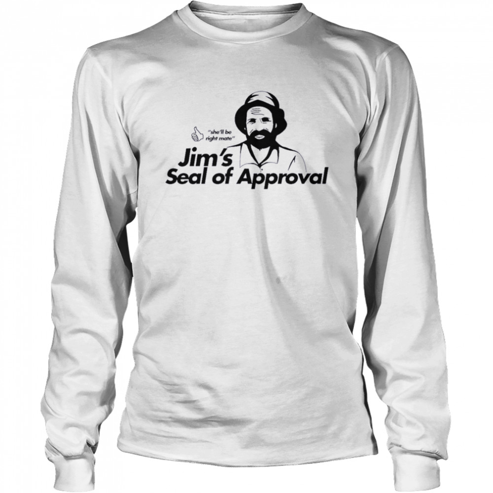 Jim’s Seal Of Approval Long Sleeved T-shirt