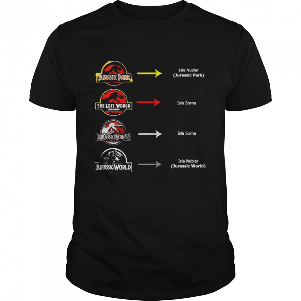 Jurassic World With 4 Season Shirt