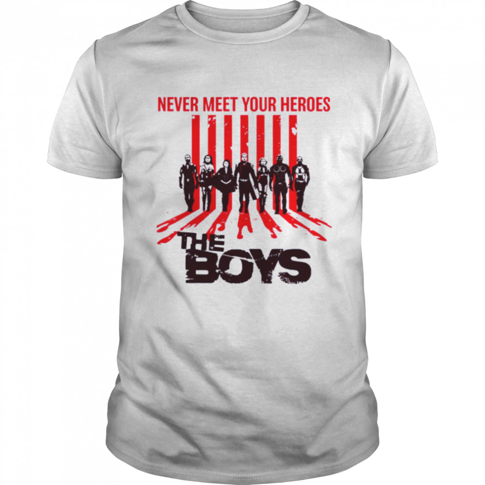 The Boys Never Meet Your Heroes shirt Classic Men's T-shirt