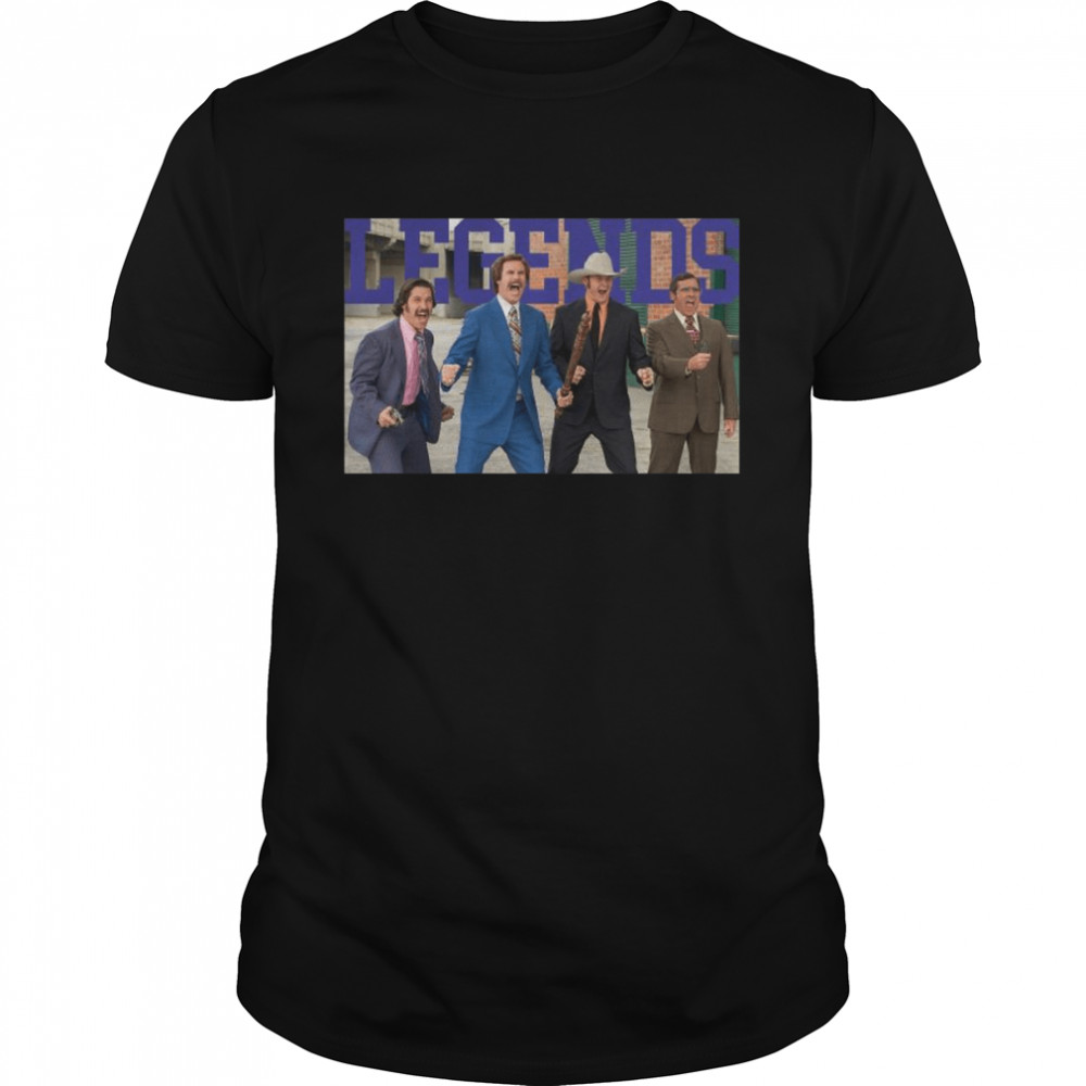 The News Team Anchorman Legend Shirt