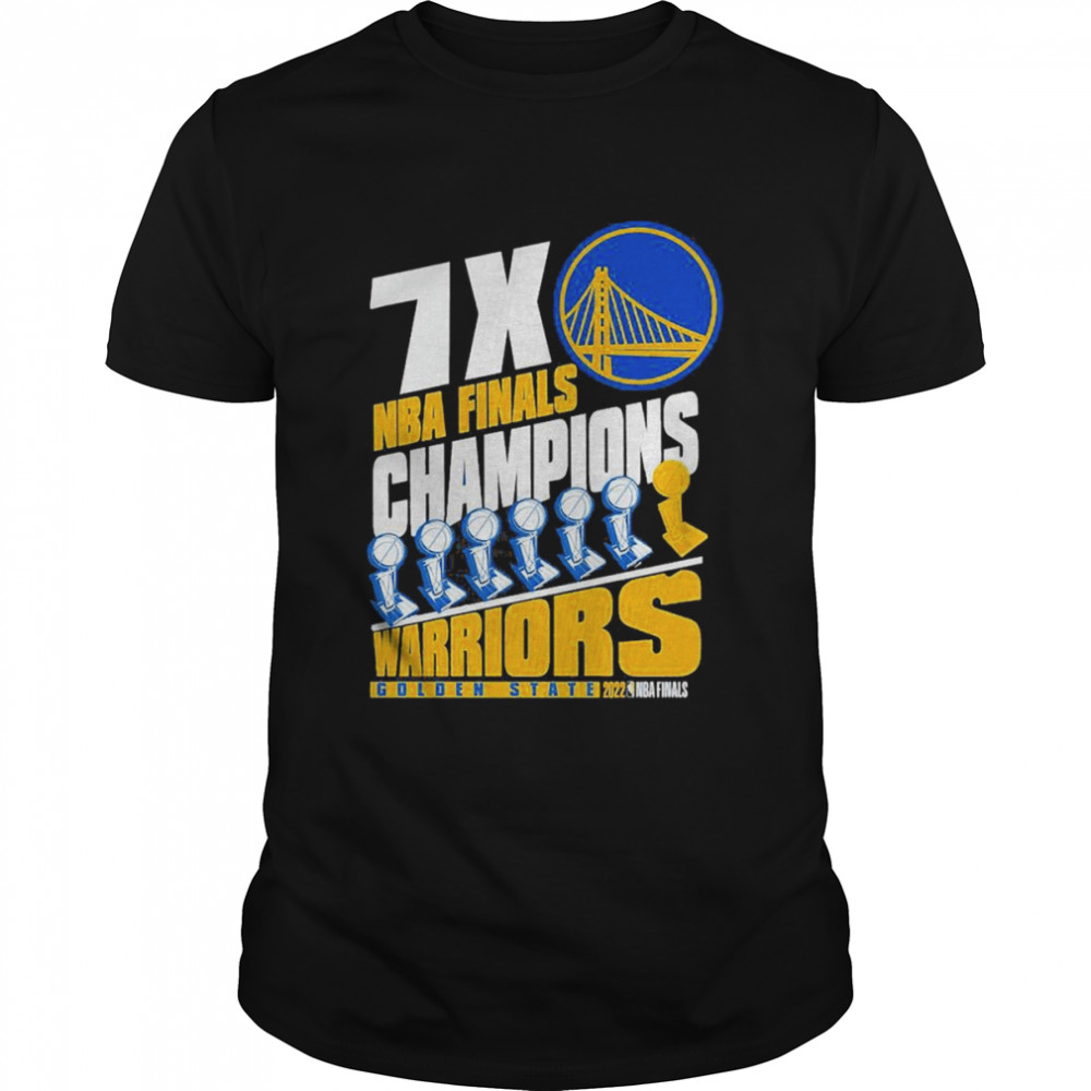 7x Golden State Warriors Champions NBA 2022  Classic Men's T-shirt