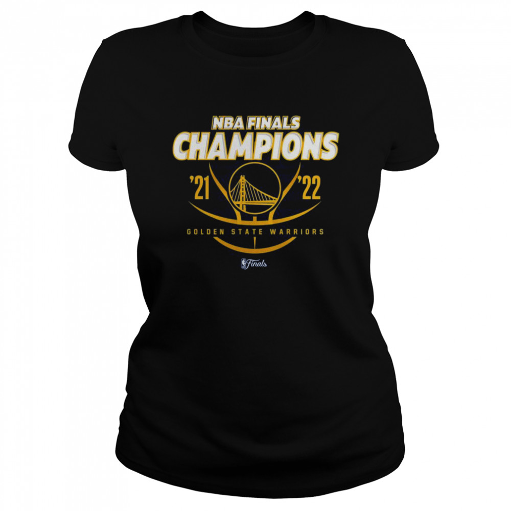 Golden State Warriors Branded 2022 NBA Finals Champions Lead the Change T- Classic Women's T-shirt