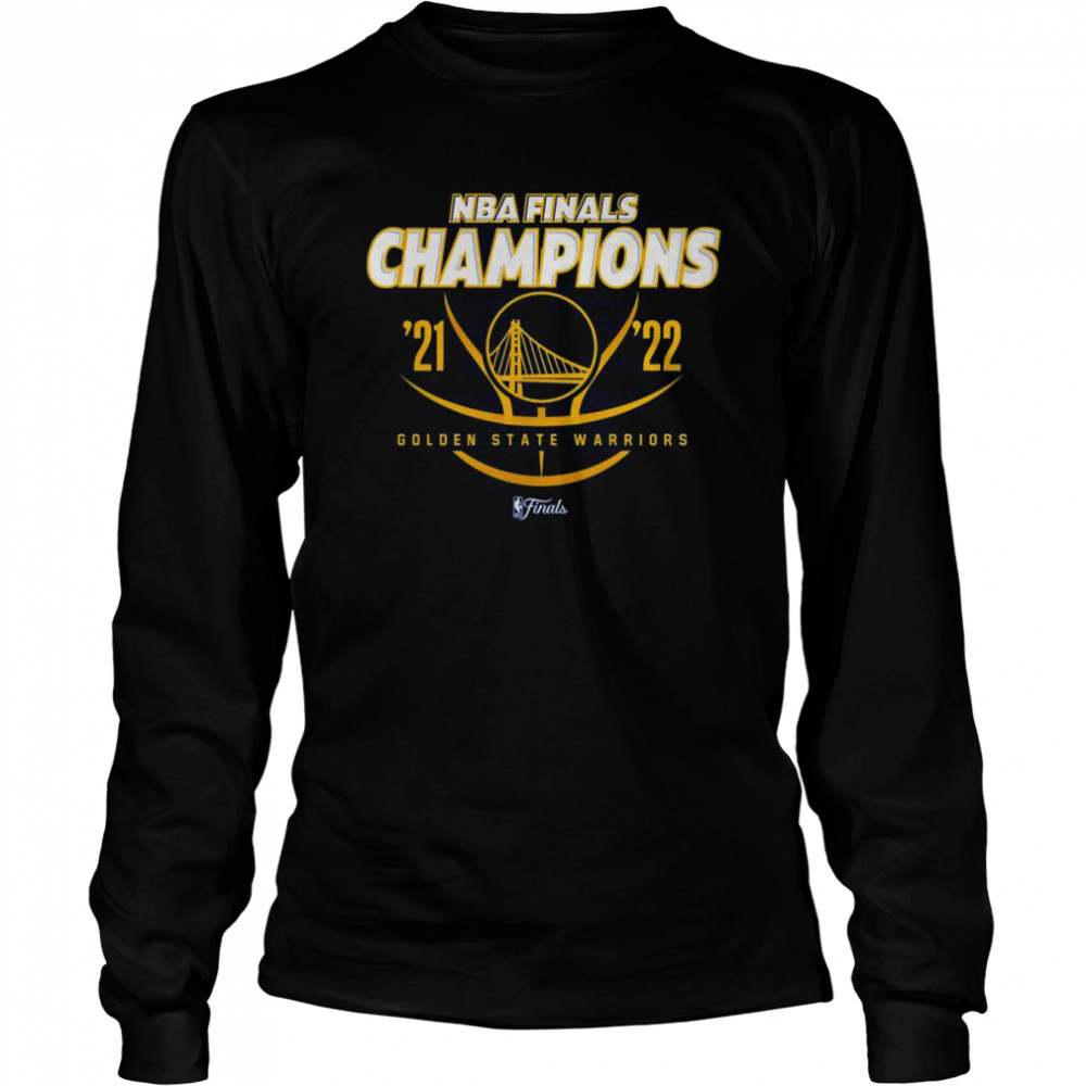 Golden State Warriors Branded 2022 NBA Finals Champions Lead the Change T- Long Sleeved T-shirt