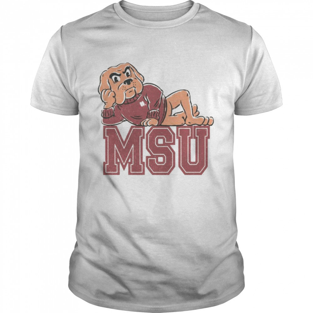 Mississippi State Bulldog Mascot shirt Classic Men's T-shirt