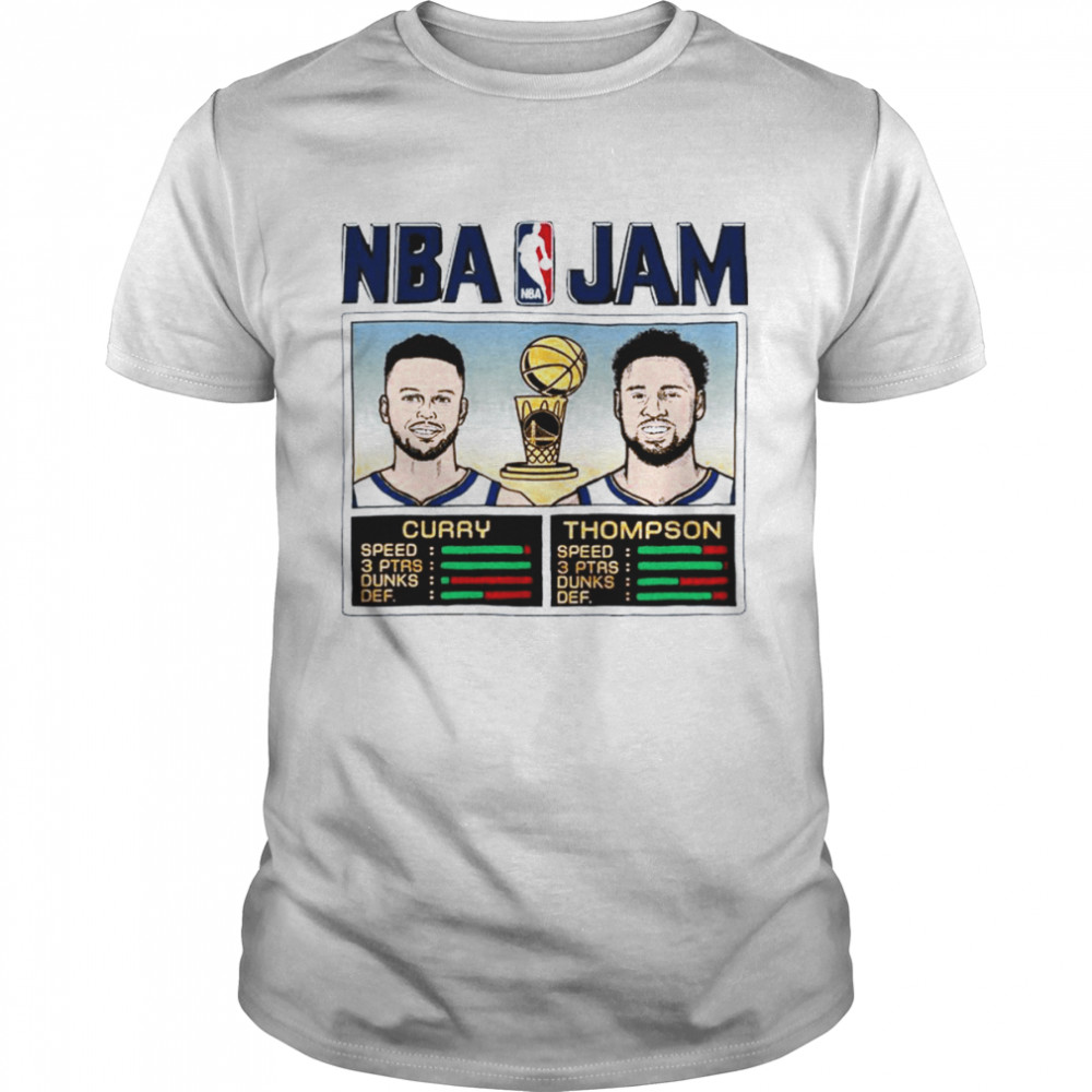 Stephen Curry and Klay Thompson Golden State Warriors 2022 NBA Finals Champions shirt Classic Men's T-shirt