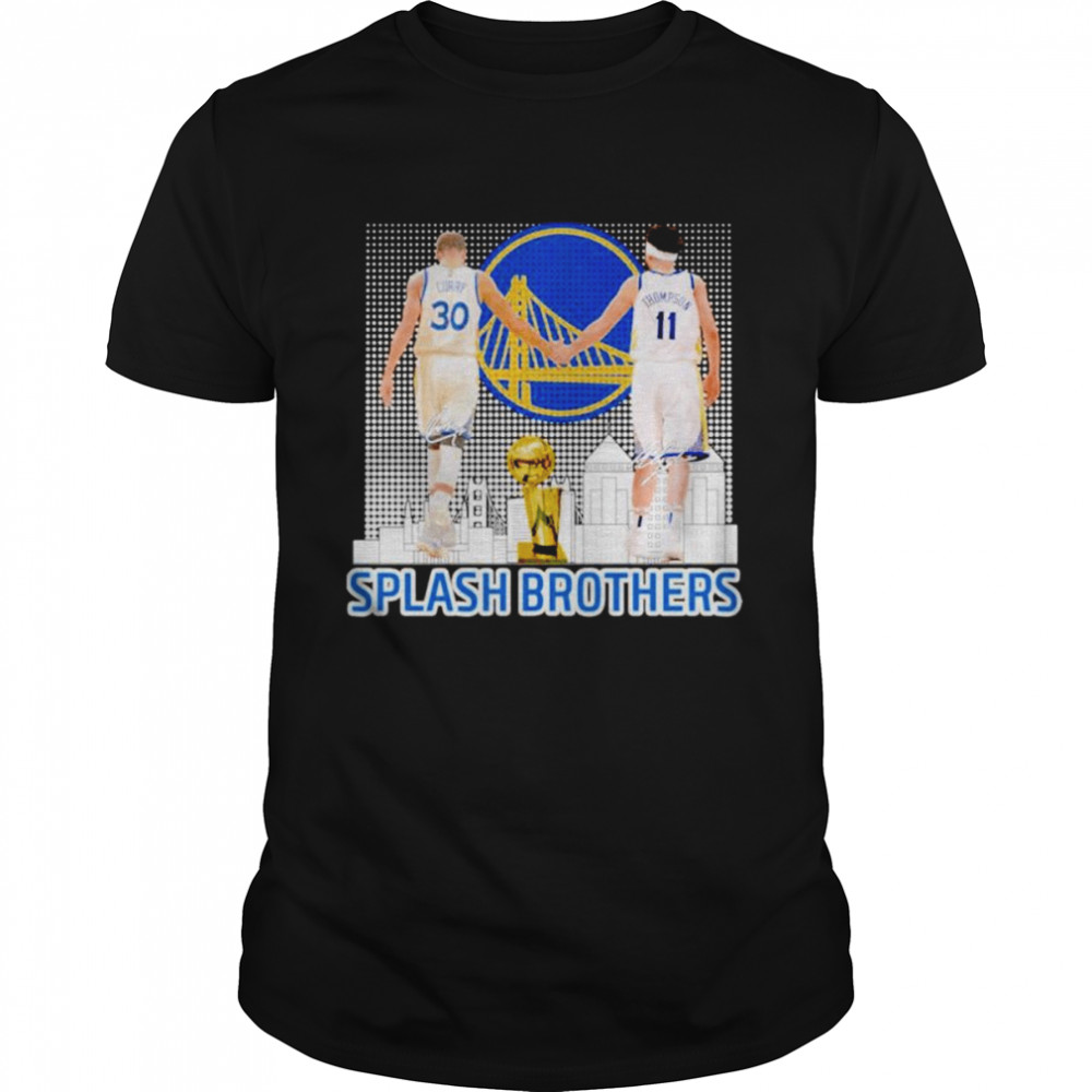 Stephen Curry and Klay Thompson Splash Brothers shirt