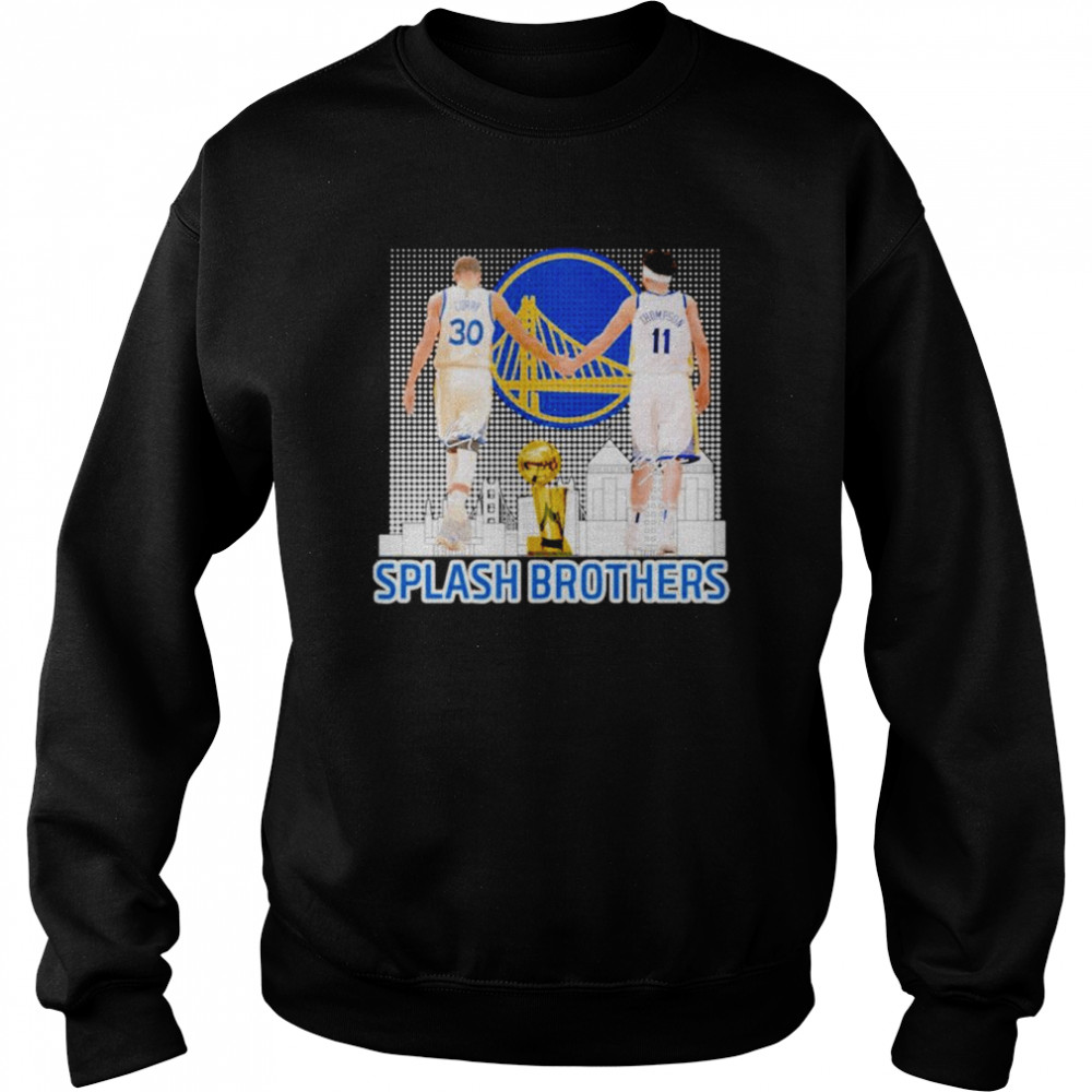 Stephen Curry and Klay Thompson Splash Brothers shirt Unisex Sweatshirt