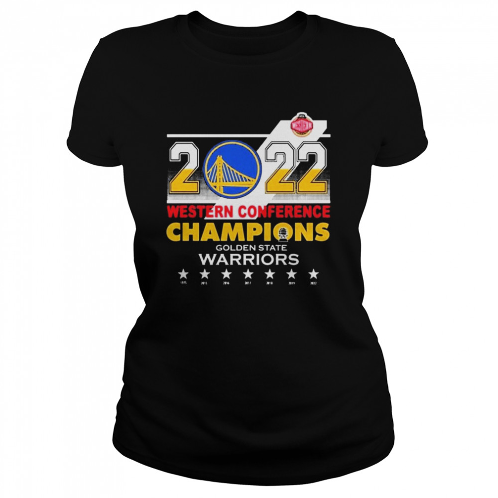 7th Western Conference Champions 2022 Golden State Warriors Classic Women's T-shirt