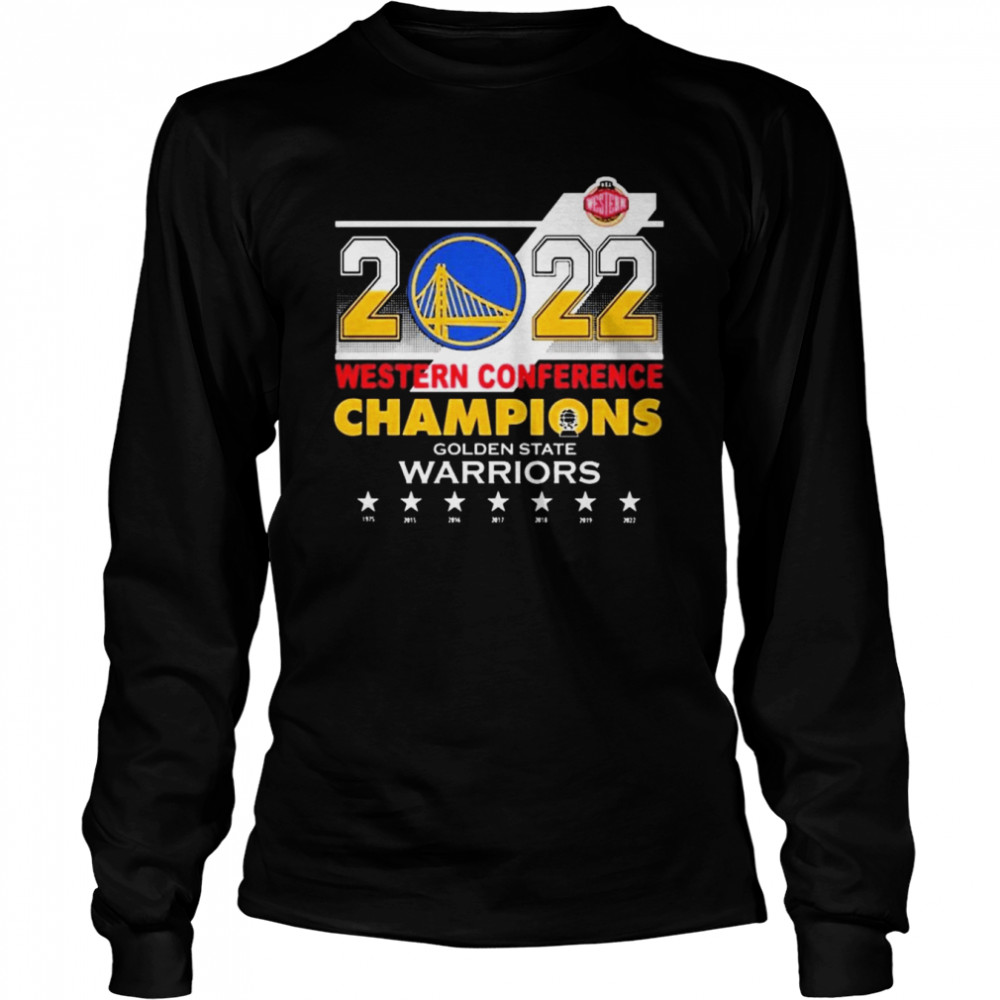 7th Western Conference Champions 2022 Golden State Warriors Long Sleeved T-shirt