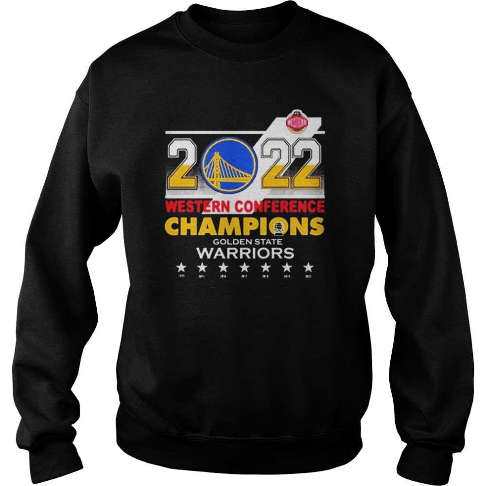 7th Western Conference Champions 2022 Golden State Warriors Unisex Sweatshirt