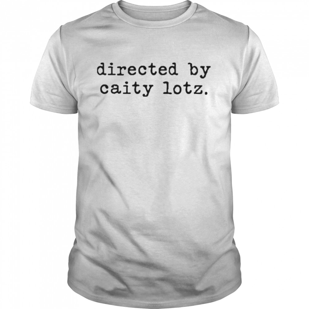 Directed by caity lotz shirt Classic Men's T-shirt