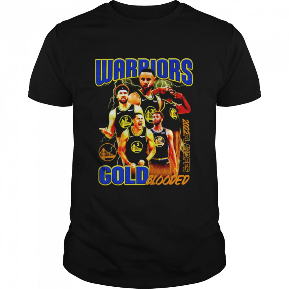 Golden State Warriors Gold Blooded 2022 Playoffs Champions shirt Classic Men's T-shirt