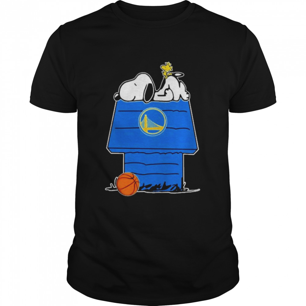 Golden State Warriors NBA Champions Snoopy Woodstock The Peanuts Movie T  Classic Men's T-shirt