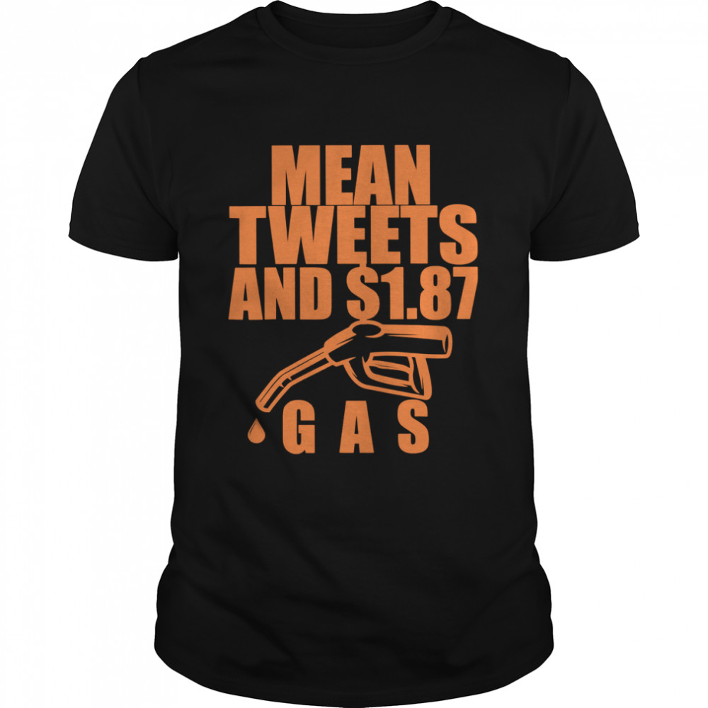 Mean Tweets and .87 gas Right Now .87 gas  Classic Men's T-shirt
