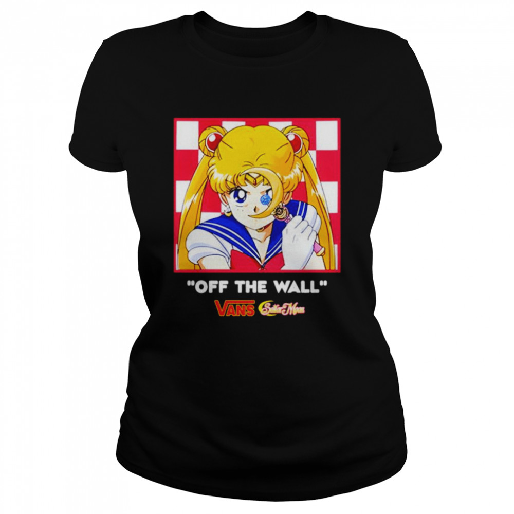 Off The Wall Vans Sailor Moon shirt Classic Women's T-shirt