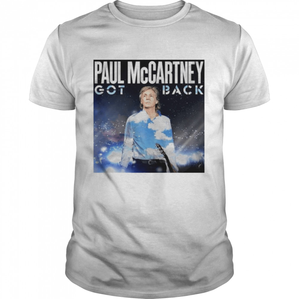 Paul McCartney Summer Tour Got Back T-Shirt