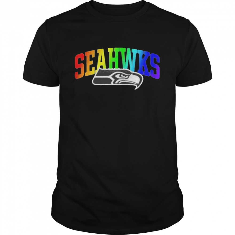 Seattle Seahawks Pride Logo T- Classic Men's T-shirt