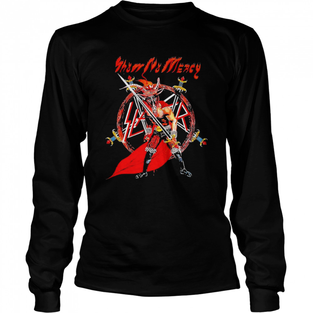 Slayer Sword Warrior shirt Long Sleeved T-shirt