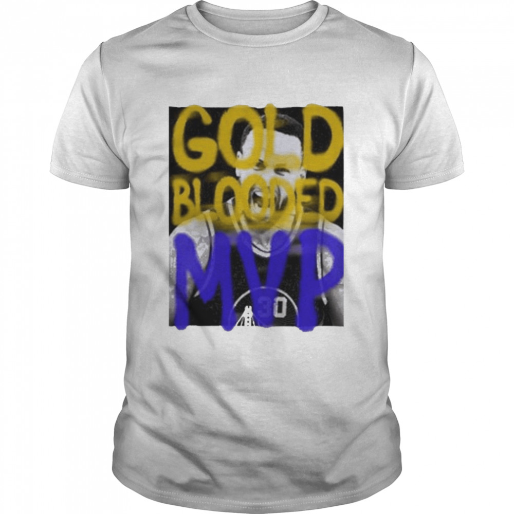 Stephen Curry Gold Blooded Champion MVP T-Shirt