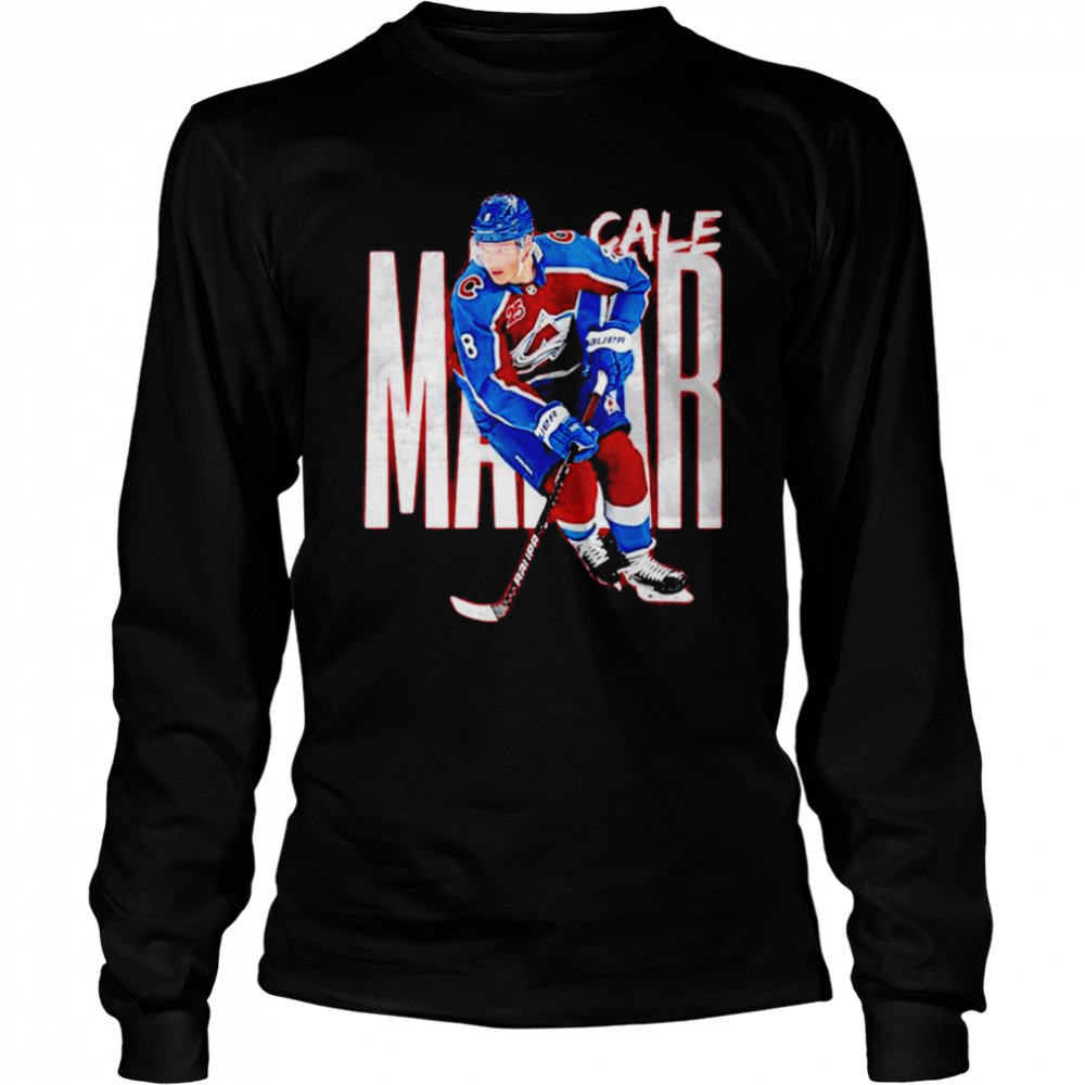 2021 Cale Makar Colorado Avalanche Reverse Retro J  Long sleeve shirt men,  Graphic tee shirts, Jersey