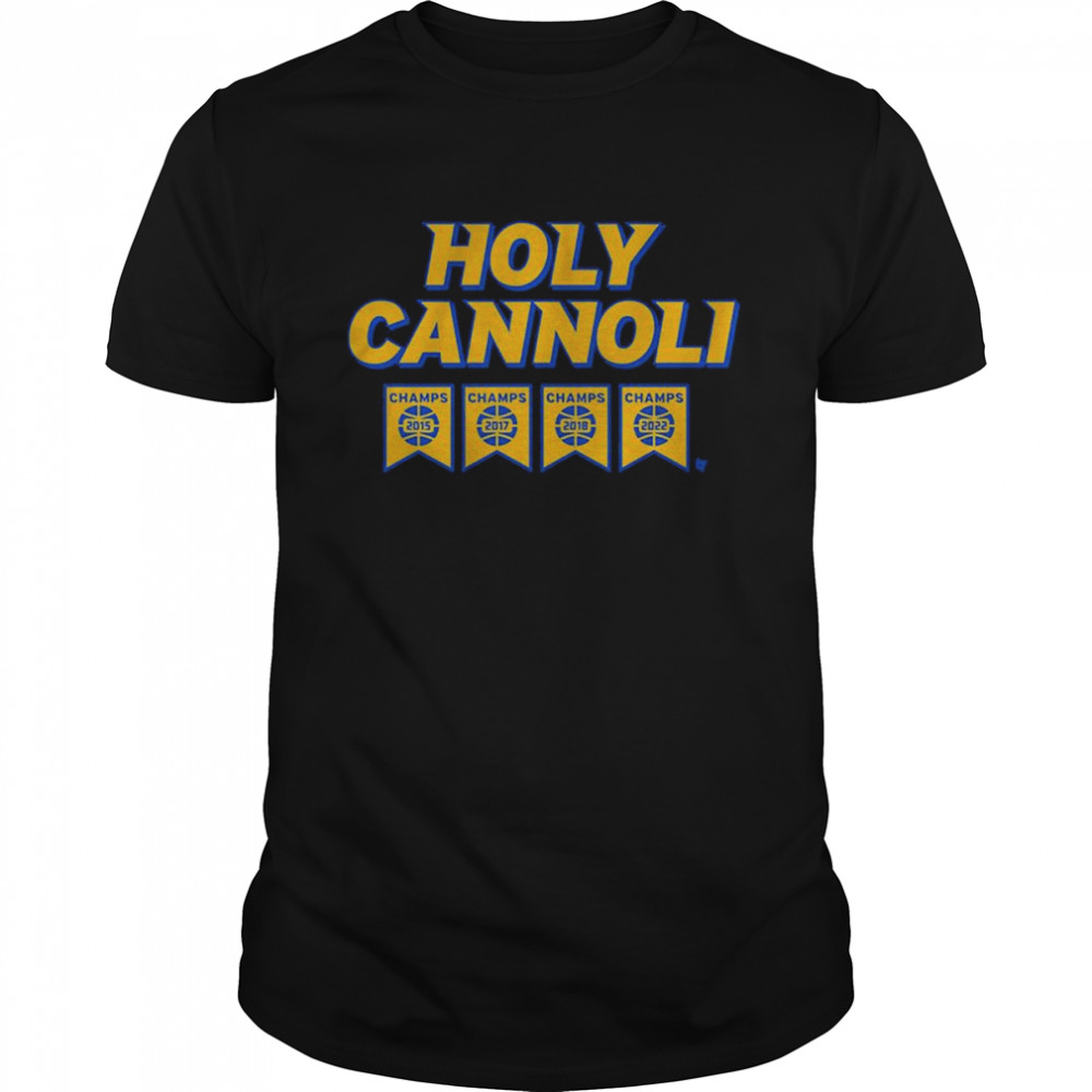 Holy Cannoli Bay Area Basketball 2015 2017 2018 2022  Classic Men's T-shirt