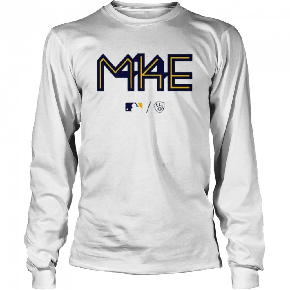Milwaukee Brewers Mke T- Long Sleeved T-shirt