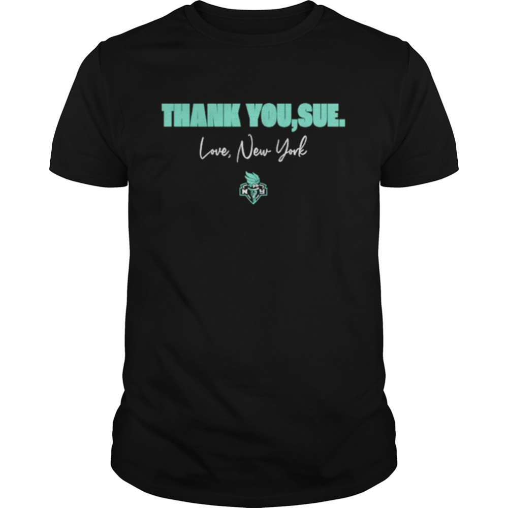 Thank You Sue Love New York  Classic Men's T-shirt