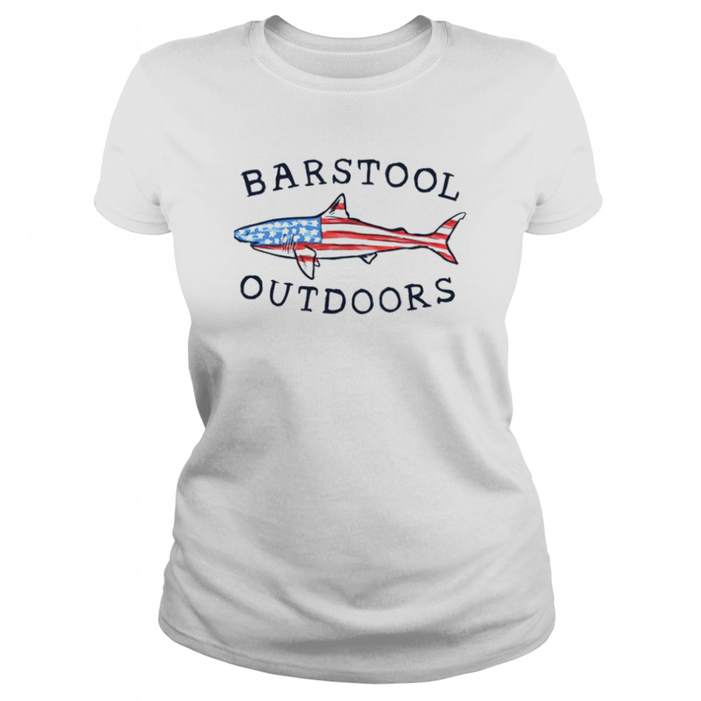 Barstool Outdoors Fish Usa shirt Classic Women's T-shirt