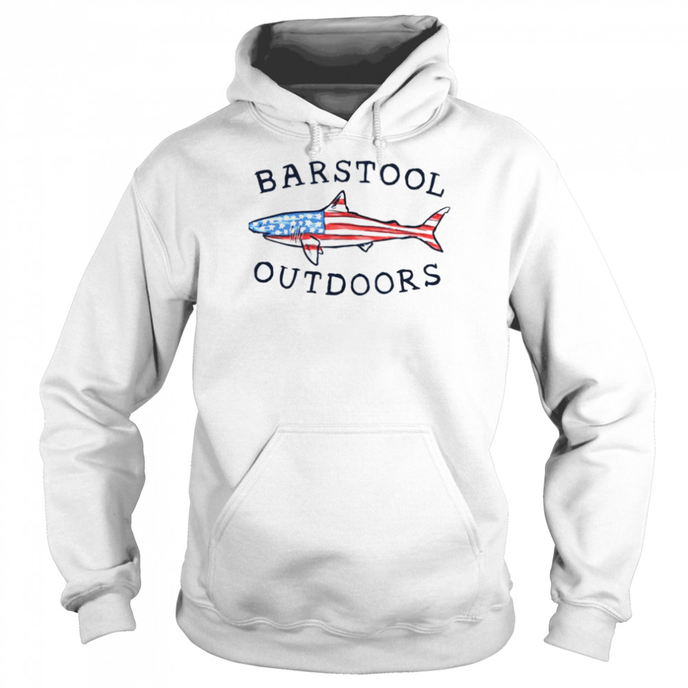 Barstool Outdoors Fish Usa shirt Unisex Hoodie